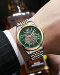 Emporio Armani Antonio Automatic 2Ton-Gold-Green