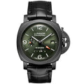 Luminor Panerai Dieci Giorni GMT Ceramica Black Leather