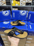Birkenstock Gizeh Black Suede 1904