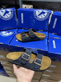 Birkenstock Arizona navy blue suede