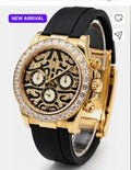 ROLEX TIGER EYES golden limited editions