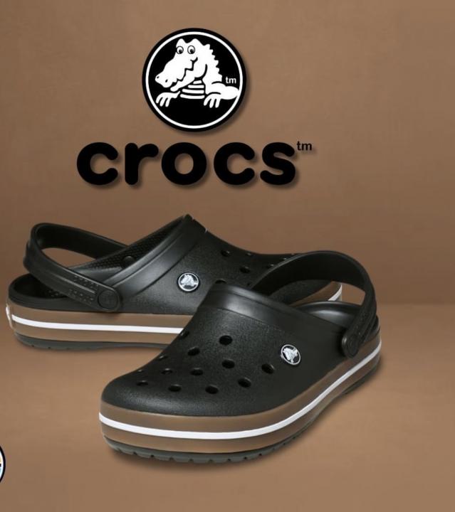 Crocs Crocband Gum Clog Black