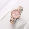 Fossil tailor multifunction 2 Tone Copper Pink