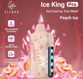 ice king pro 40k puffs peach ice