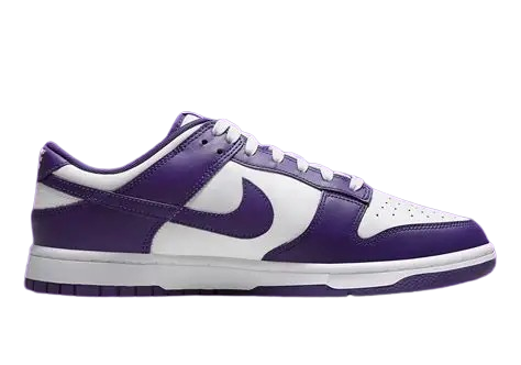 Nikee Dunk Low Court Purple With Og Box