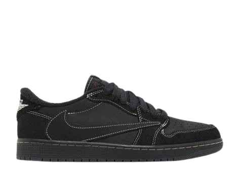 Nikee Air 1 Low X Travis Scott Black Phantom Heavy Quality