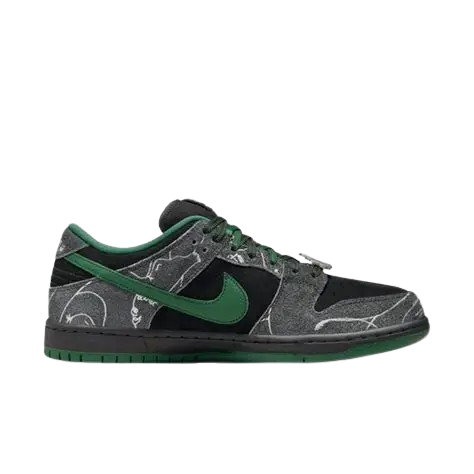Nikee Sb Dunk Low There Skateboard Green