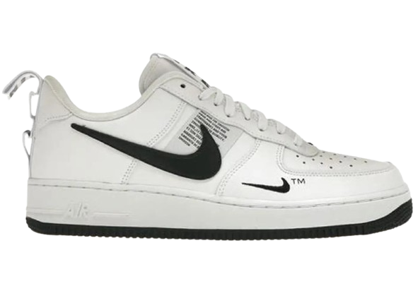 Nikee Airforce 1 07 Low Violent Bear Joint Linen Beige Black Sneakers