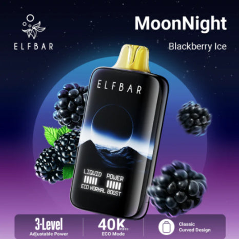 MOON NIGHT 40000 PUFFS Blueberry ice