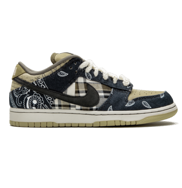 Nikee Sb Dunk Low Travis Scott Bandana Semi Ua