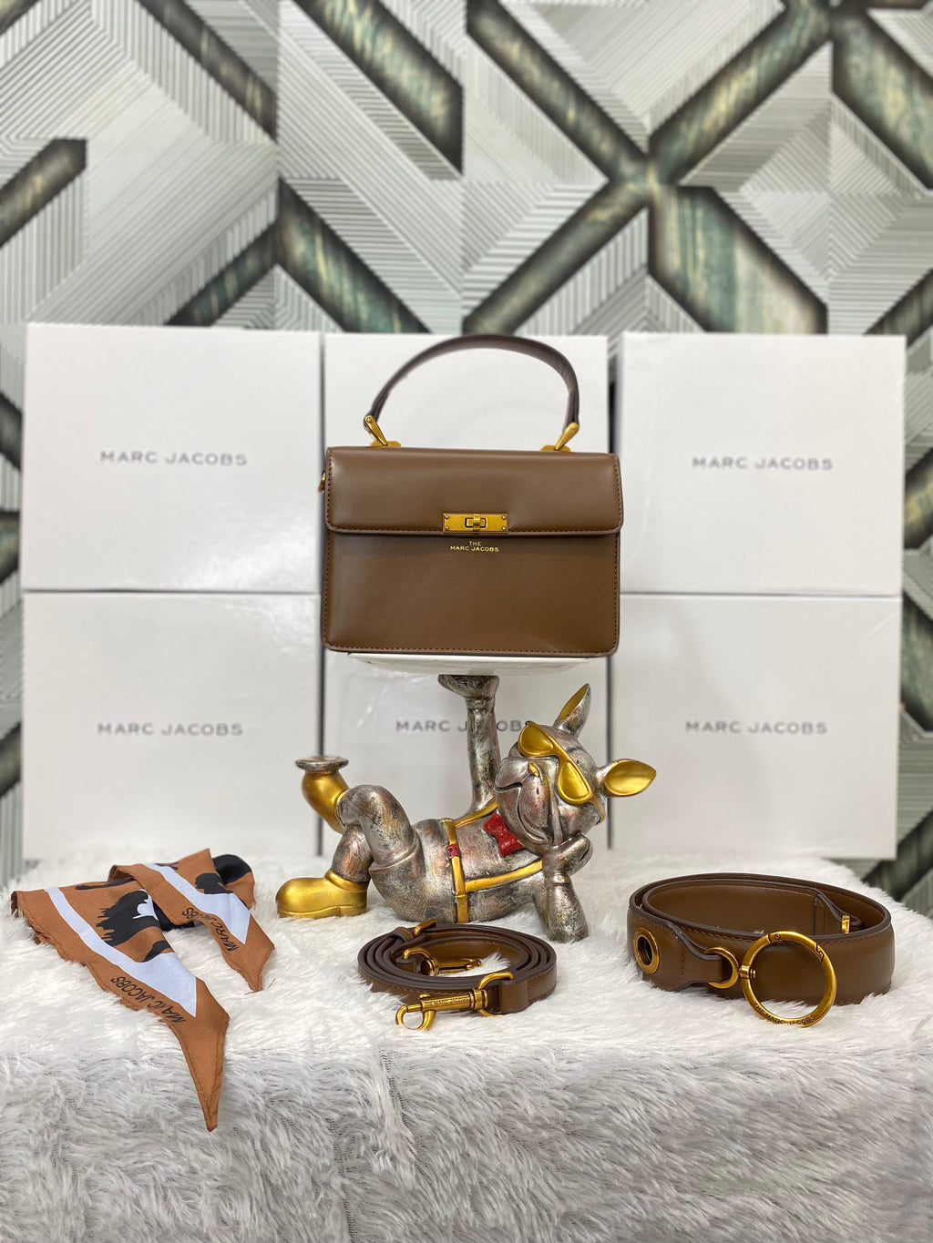Marc Jacobs The Down Town Brown Bag