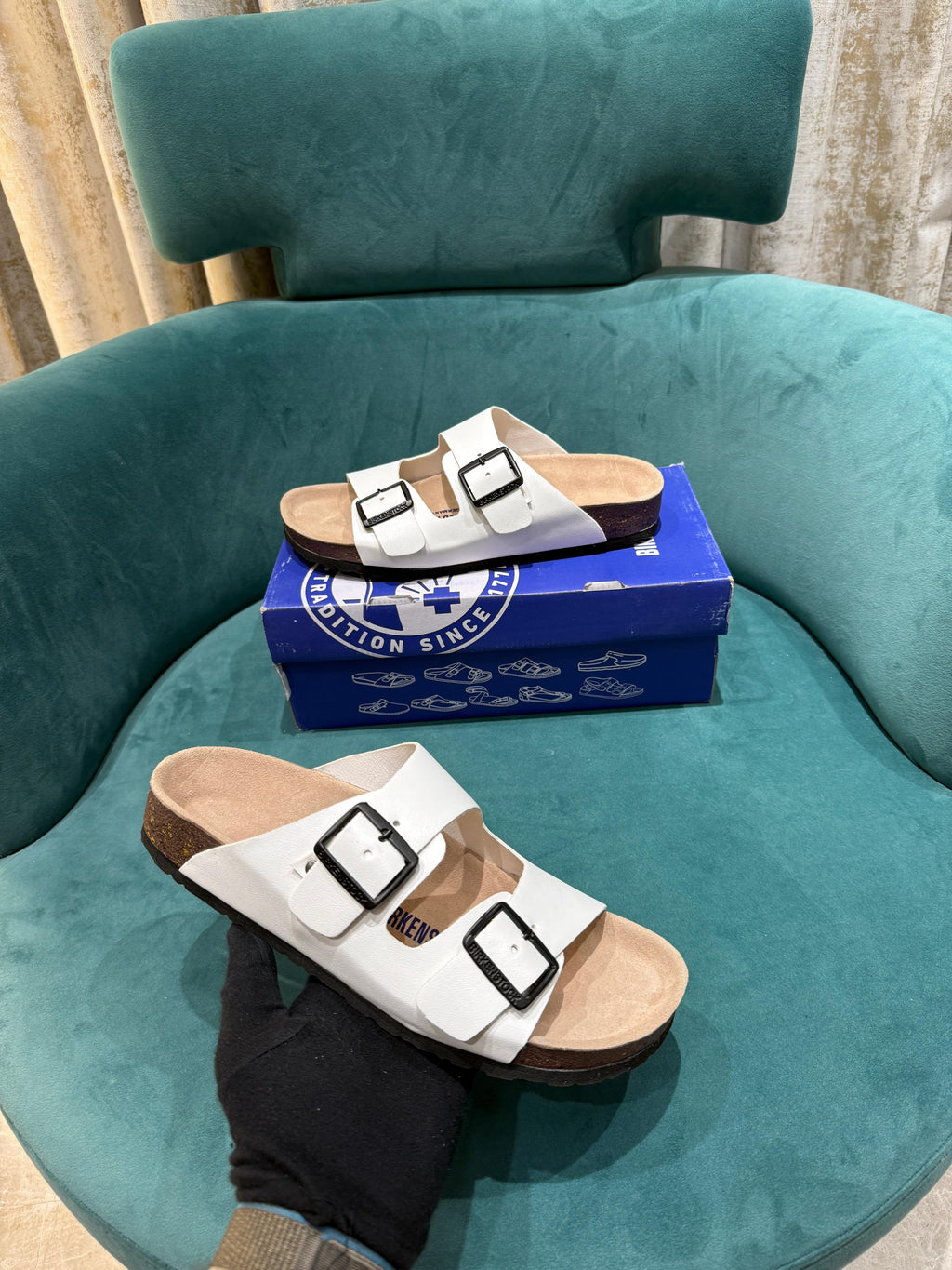 Birkenstock Arizona Premium Sandal White