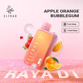 ELFBAR RAYA D1  APPLE ORANGE BUBBLEGUM 13000 puff