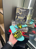 Miss Dior Top End Dway Slide With OG Box & Carry Bag (Yellow Green-1062)