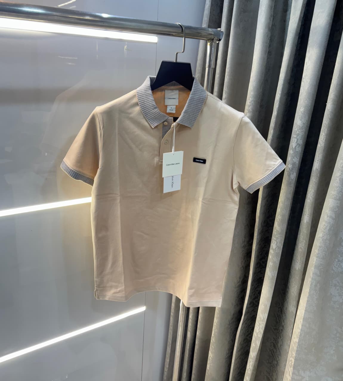 CK Beige Polo T-shirt