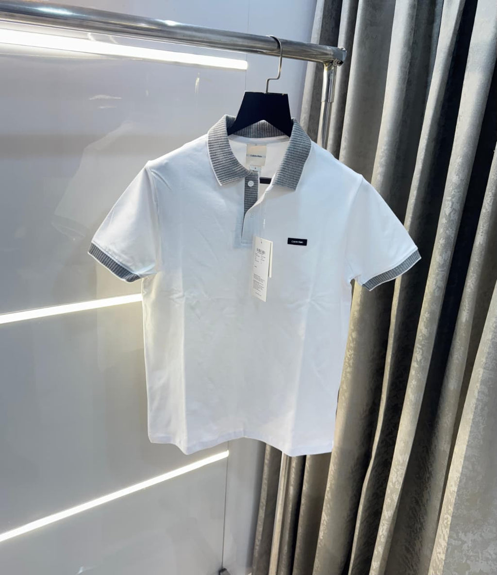 CK White Polo T-shirt