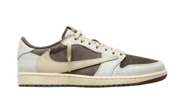 Nik Air Retro 1 Low Travis Scott X Reverse Mocha Semi Ua