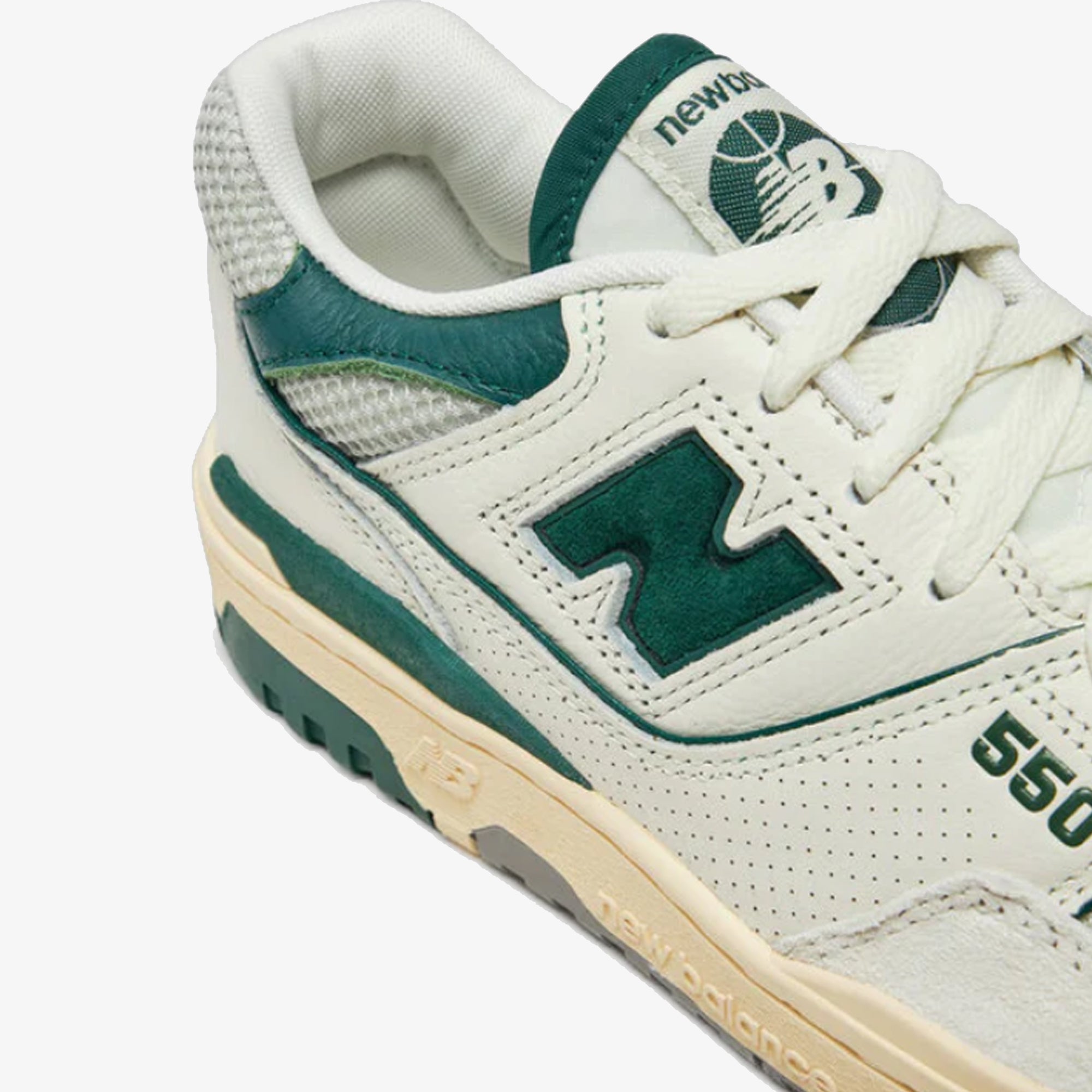 NB 550 WHITE GREEN