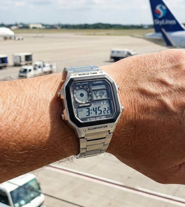 Casio illuminator AE 1200 WHD